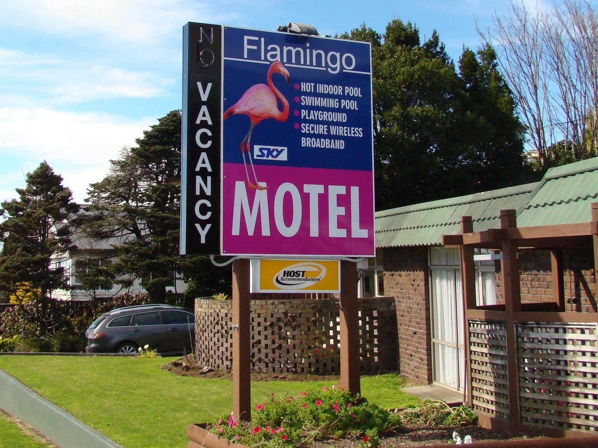 Flamingo Motel New Plymouth Exterior photo